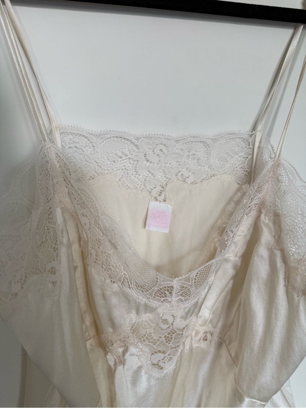 Only Hearts Silk Charmeuse Mini Slip - Picture 6 of 7